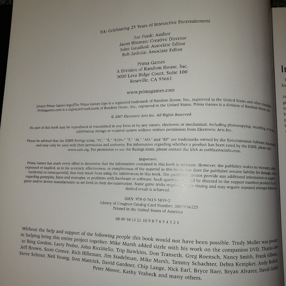 Coffee Table Book: EA Games 🎮 - Picture 6 of 6